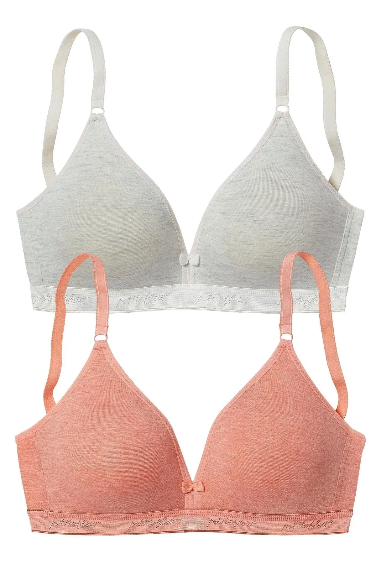 PETITE FLEUR  BH - Orange - Unifarben
