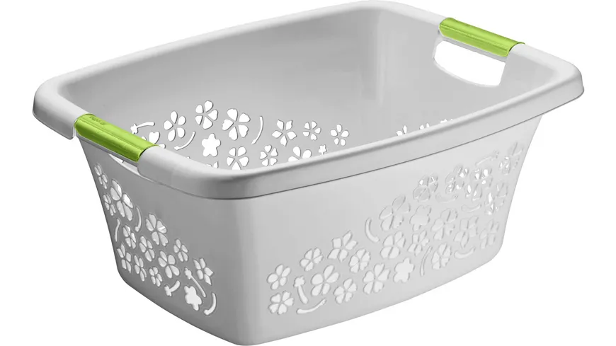 rotho Flowers Wäschekorb 25 l
