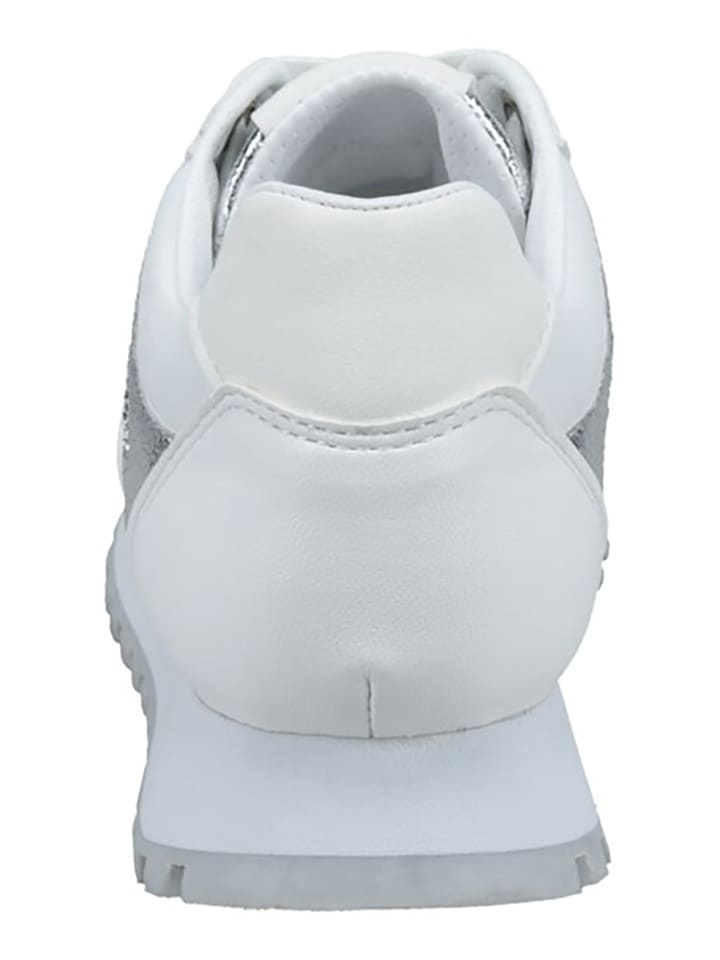 Bagatt Sneakers in Weiß/ Silber günstig kaufen