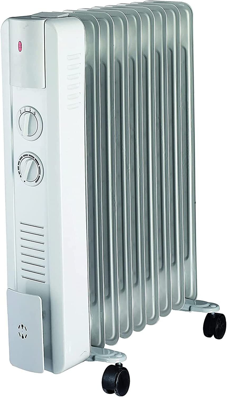 JUNG Ölradiator YPSOS WIN15 elektrische Heizung mobile Elektroheizung Ölradiator, 1500 W, Heizung Elektro Energiesparend, Ölradiatoren, Ölheizung, Heizgerät