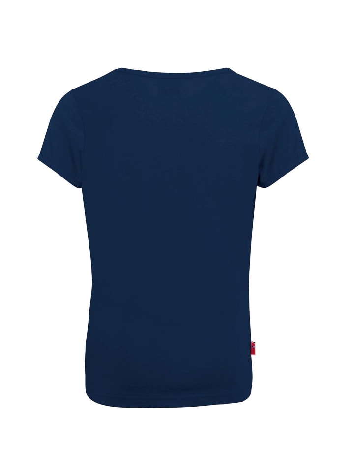 Trollkids Funktionsshirt Logo in navy/pink günstig kaufen