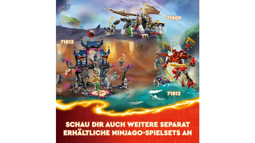 LEGO NINJAGO 71819 Drachenstein-Tempel