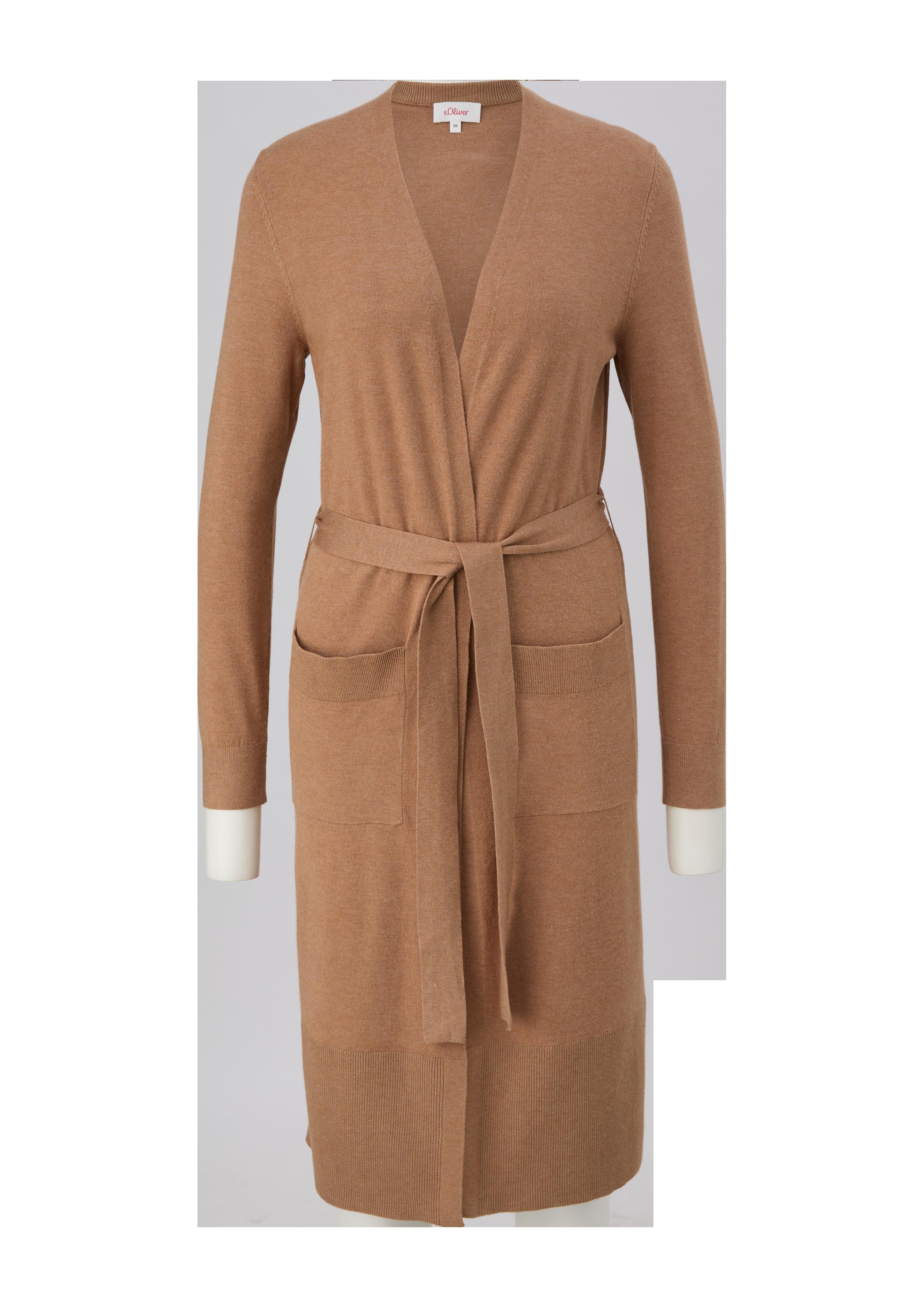 Long-Cardigan aus Viskosemix  2137211-84W5