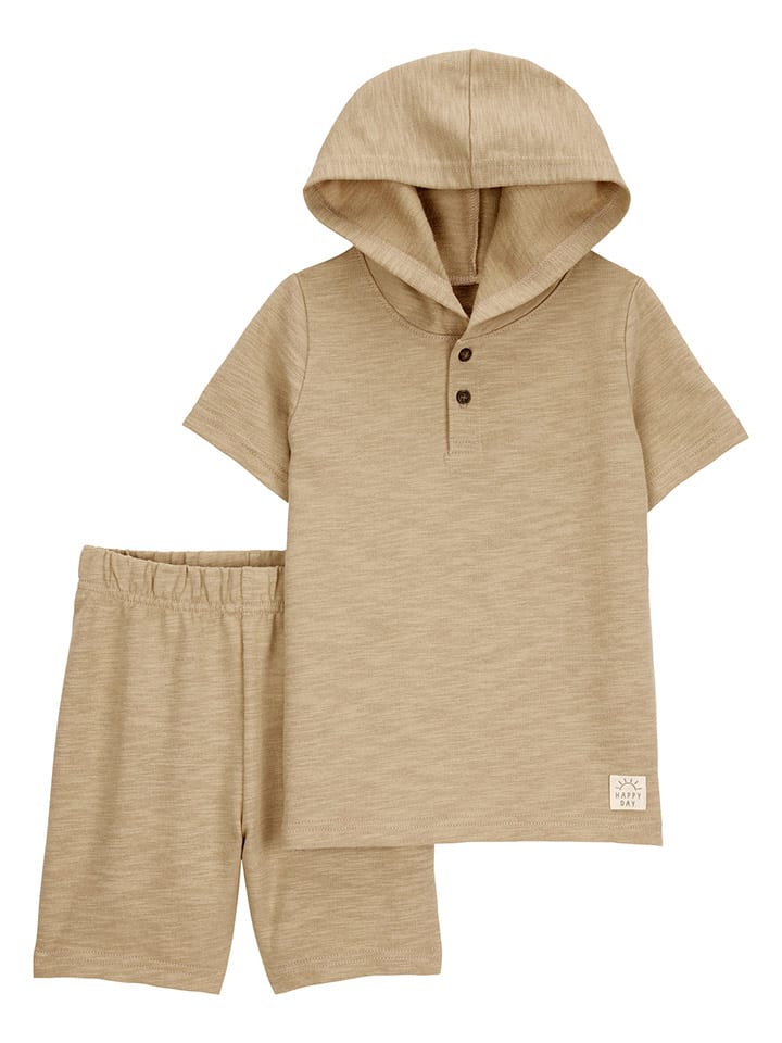 carter's 2tlg. Outfit in Hellbraun günstig kaufen