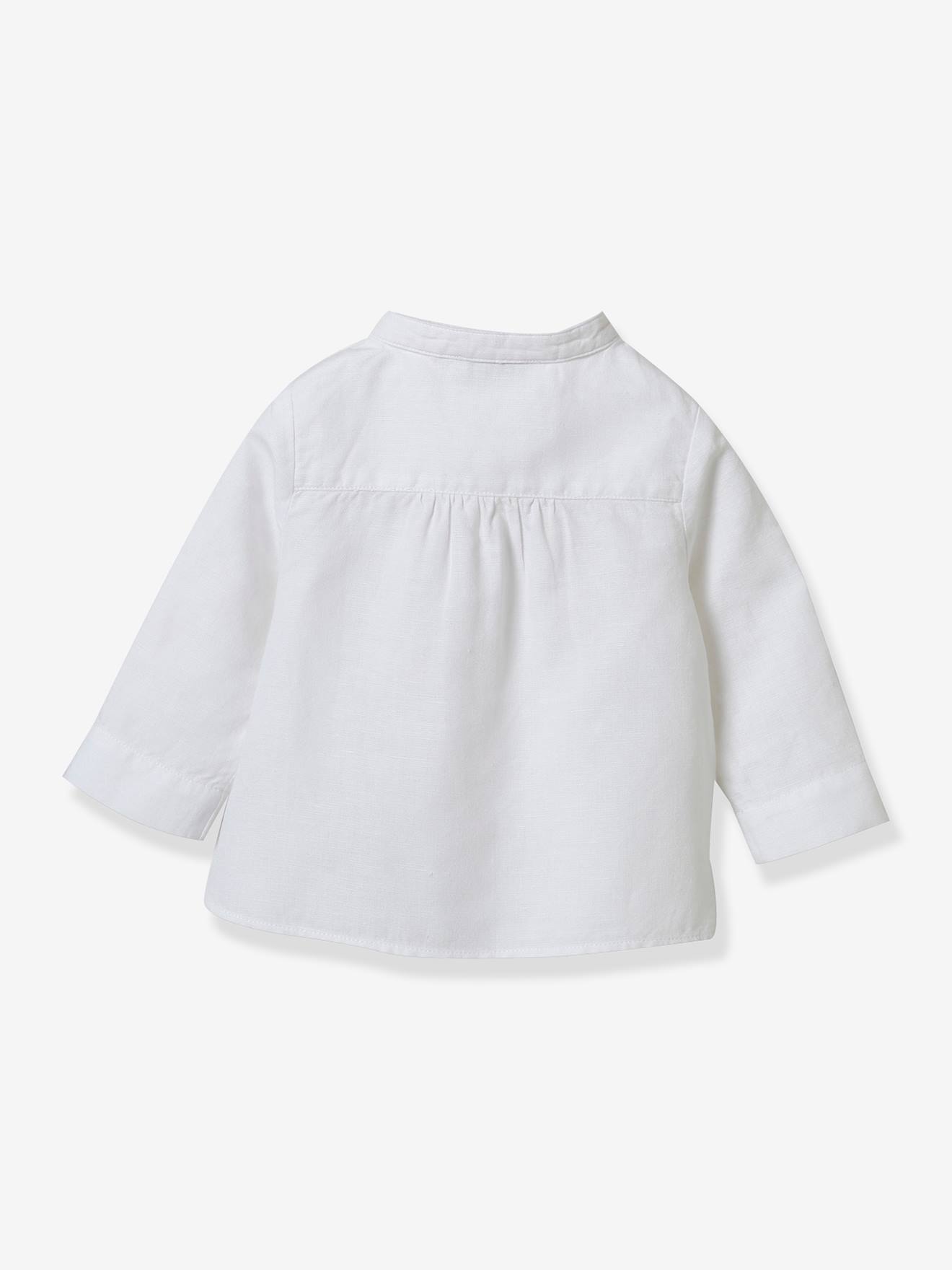 Chemise bébé col mao CYRILLUS