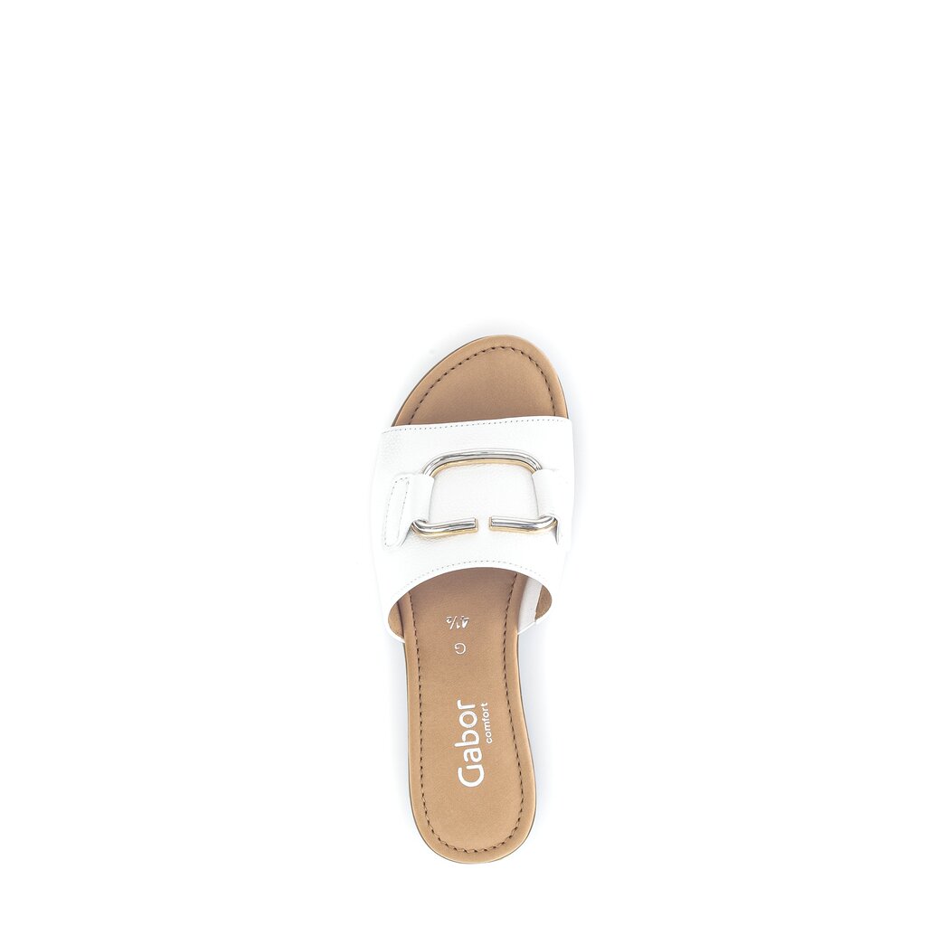 Gabor comfort Pantolette weiß