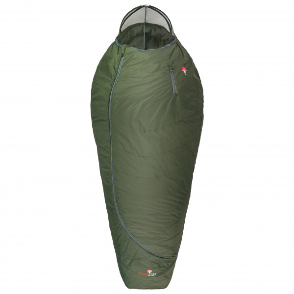 Grüezi Bag - Biopod Wolle Survival XXL Wide - Kunstfaserschlafsack