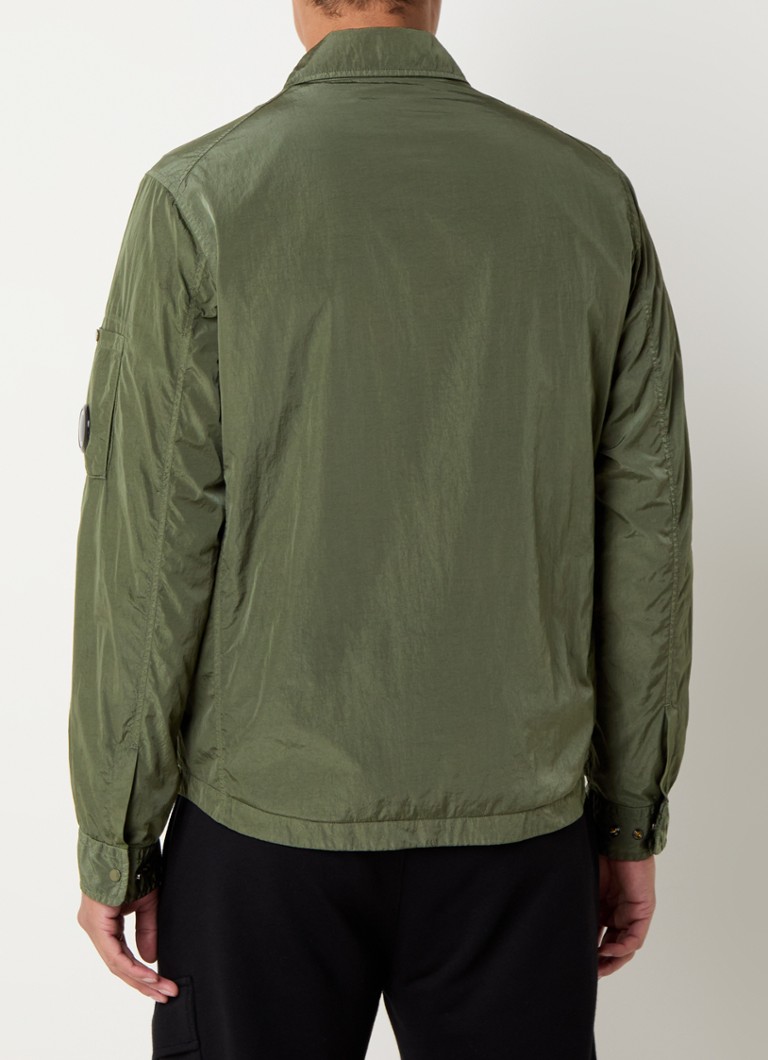 Jachetă-cămașă CP Company Chrome-R cu buzunar la piept