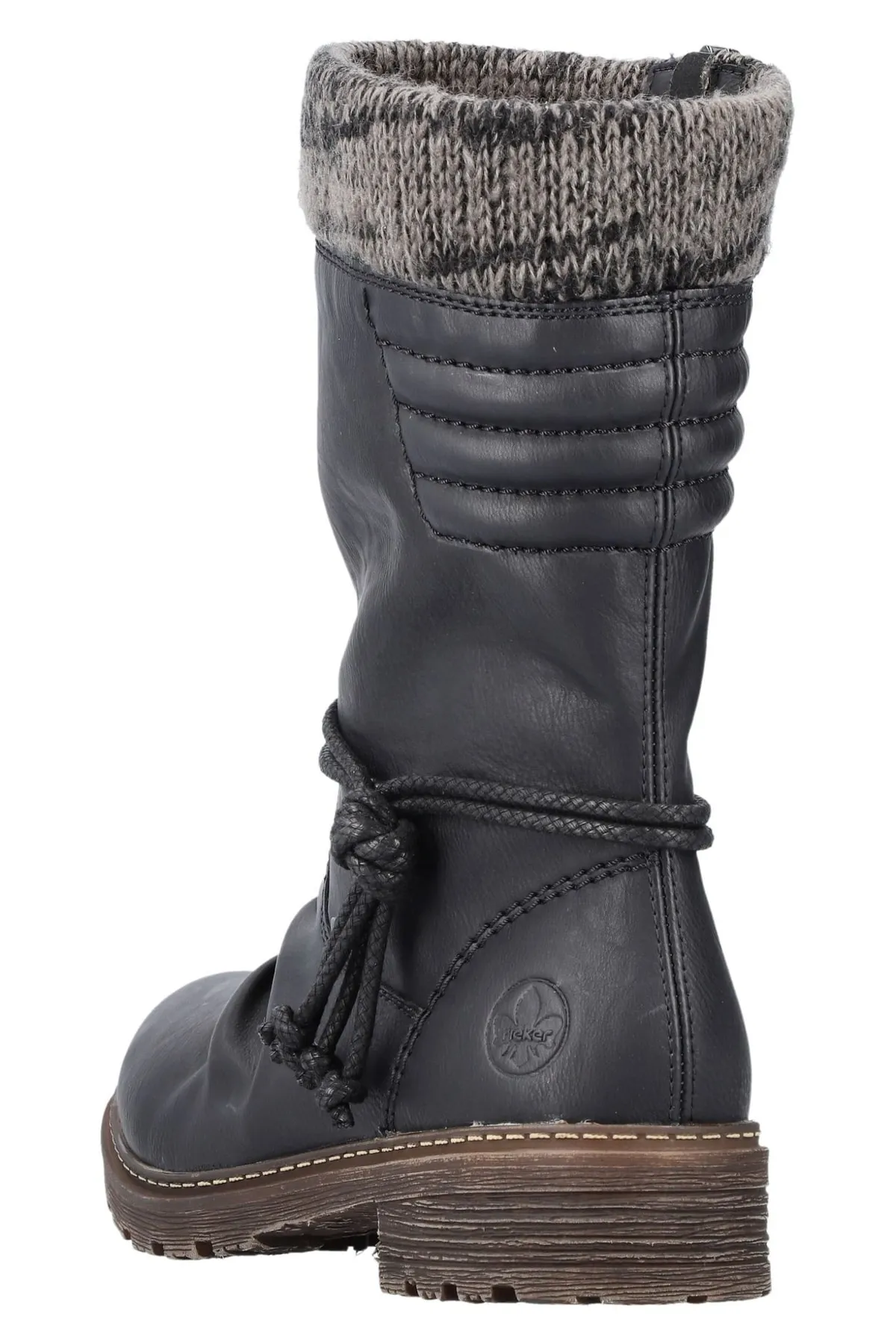 Rieker  Stiefel - Schwarz - Blockabsatz