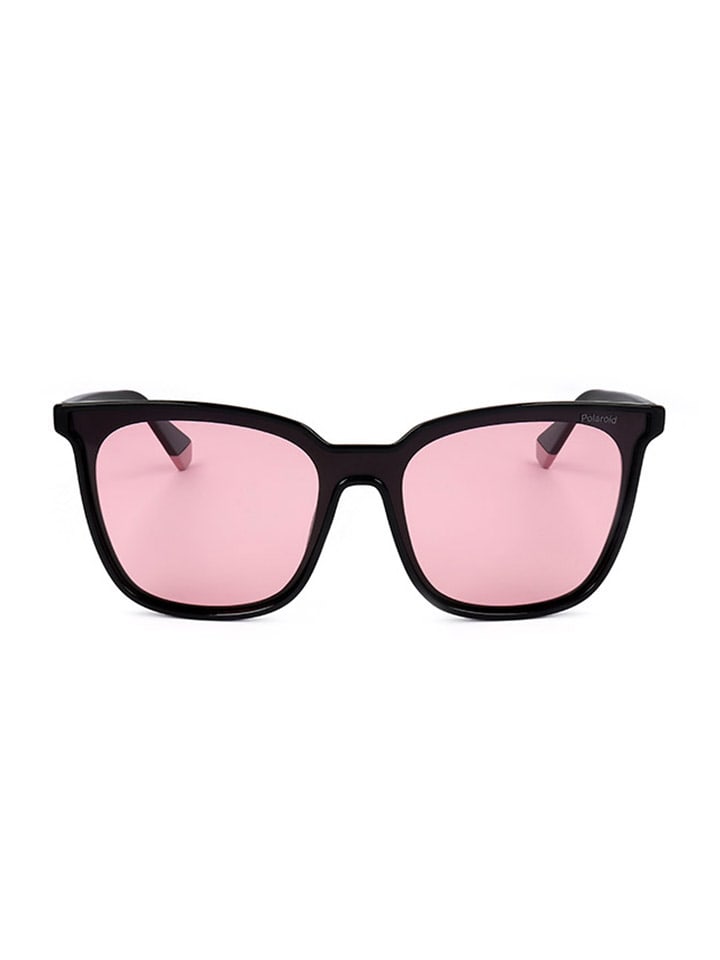 Polaroid Unisex-Sonnenbrille in Schwarz/ Pink günstig kaufen onesize