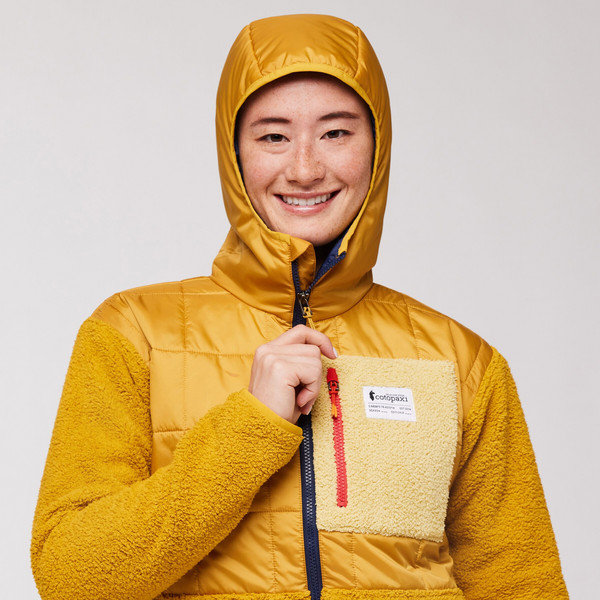 TRICO HYBRID JACKET W Damen - Fleecejacke