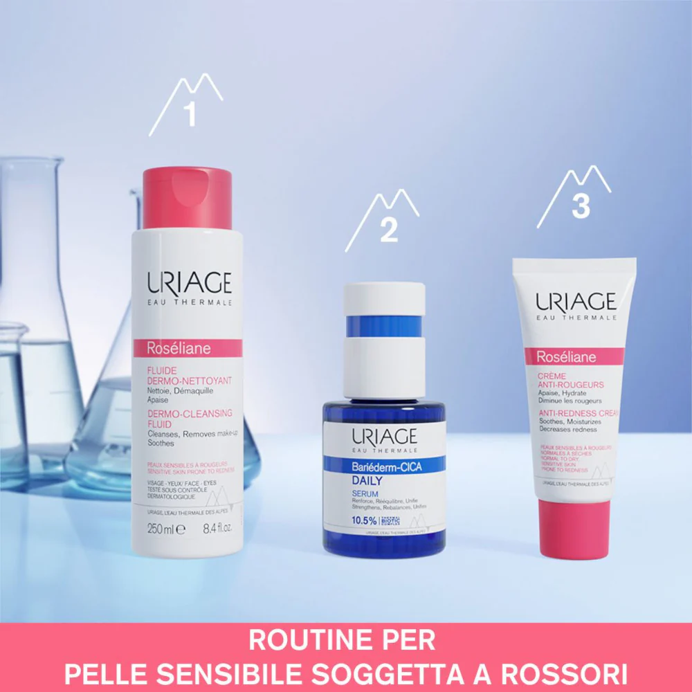 Fluido dermocosmético ROSÉLIANE - Crema dermocosmética facial