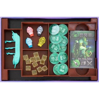 Feldherr Organizer für Tiny Epic Pirates: Curse of Amdiak - Brettspielbox