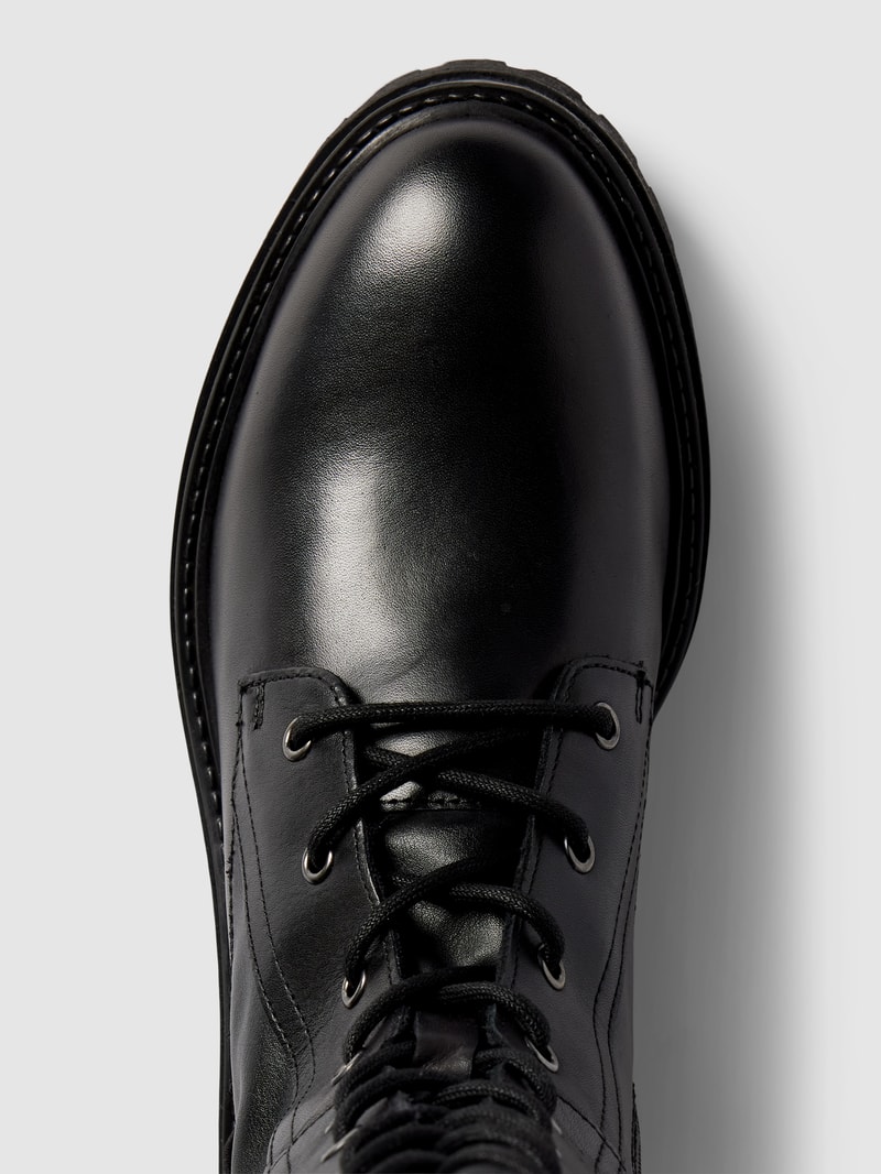 Boots aus Leder Modell 'IRIDEA' in schwarz