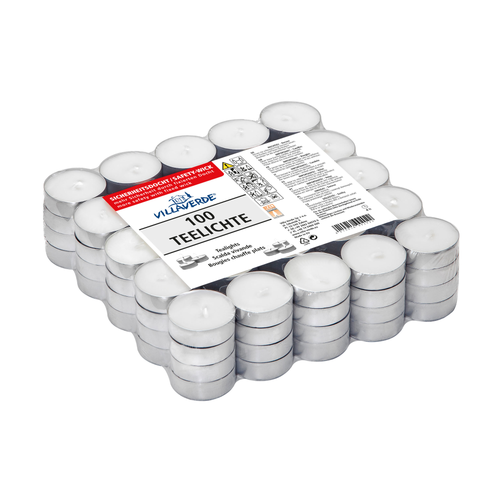 Teelichter-Set 100-teilig
