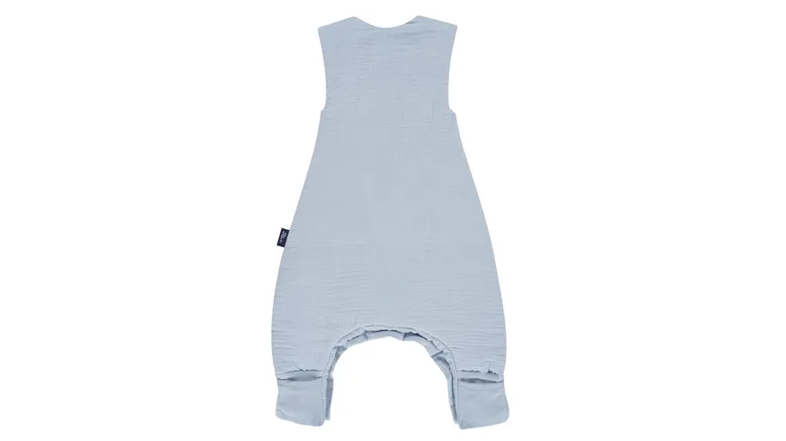 Alvi 4-Season Sleep-Overall Mull blaugrau