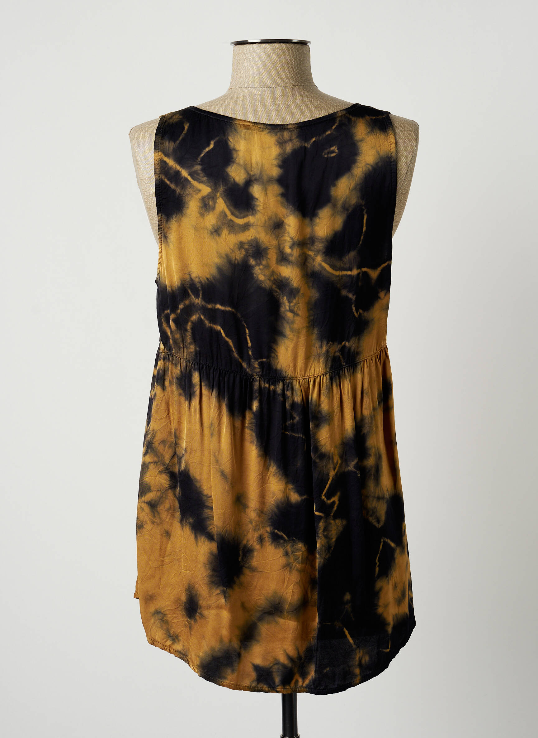 Lauren Vidal Tuniquesansmanche Femme couleur bleu