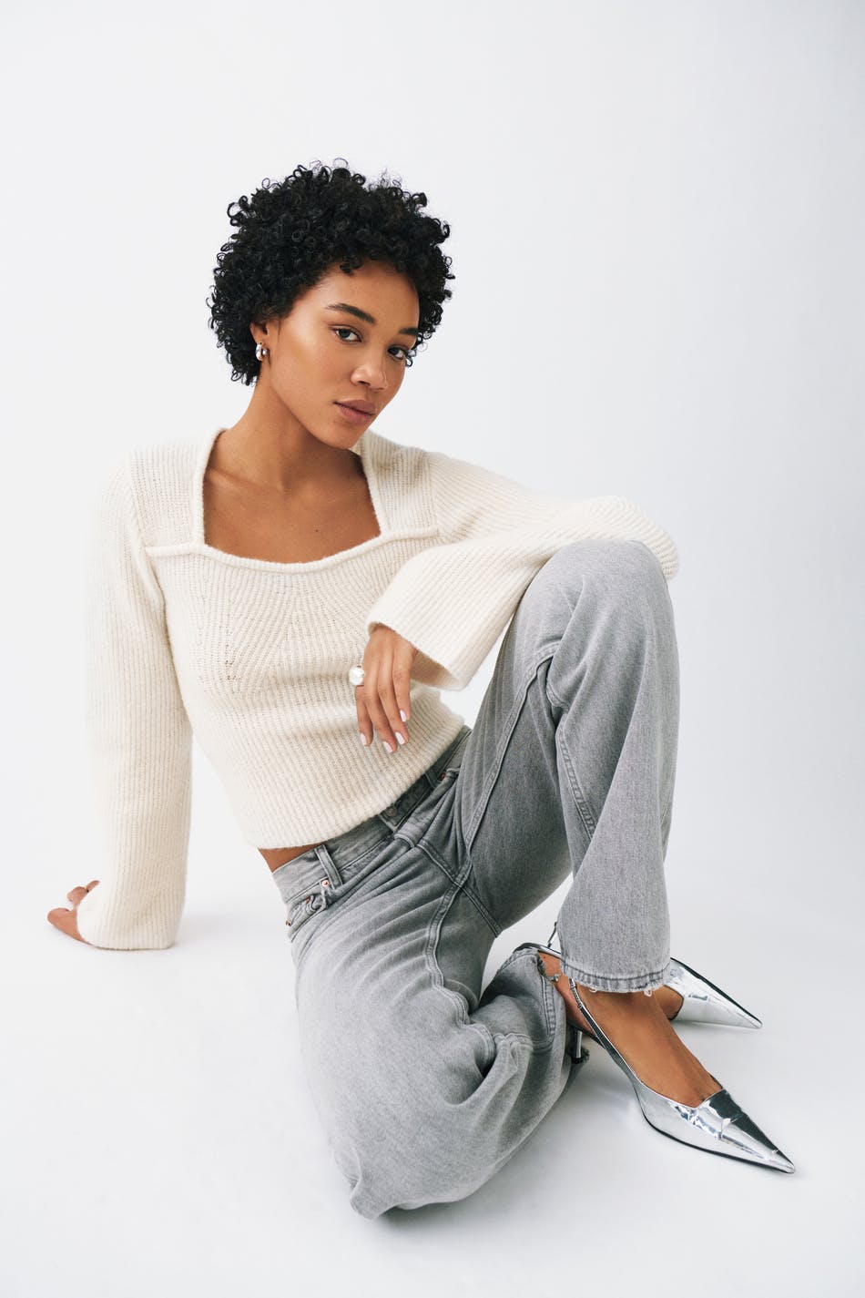 Knitted top