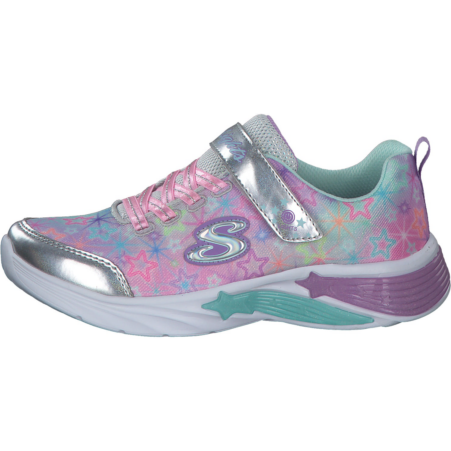 Skechers 302324L, Sneakers Low, Kinder, Silber