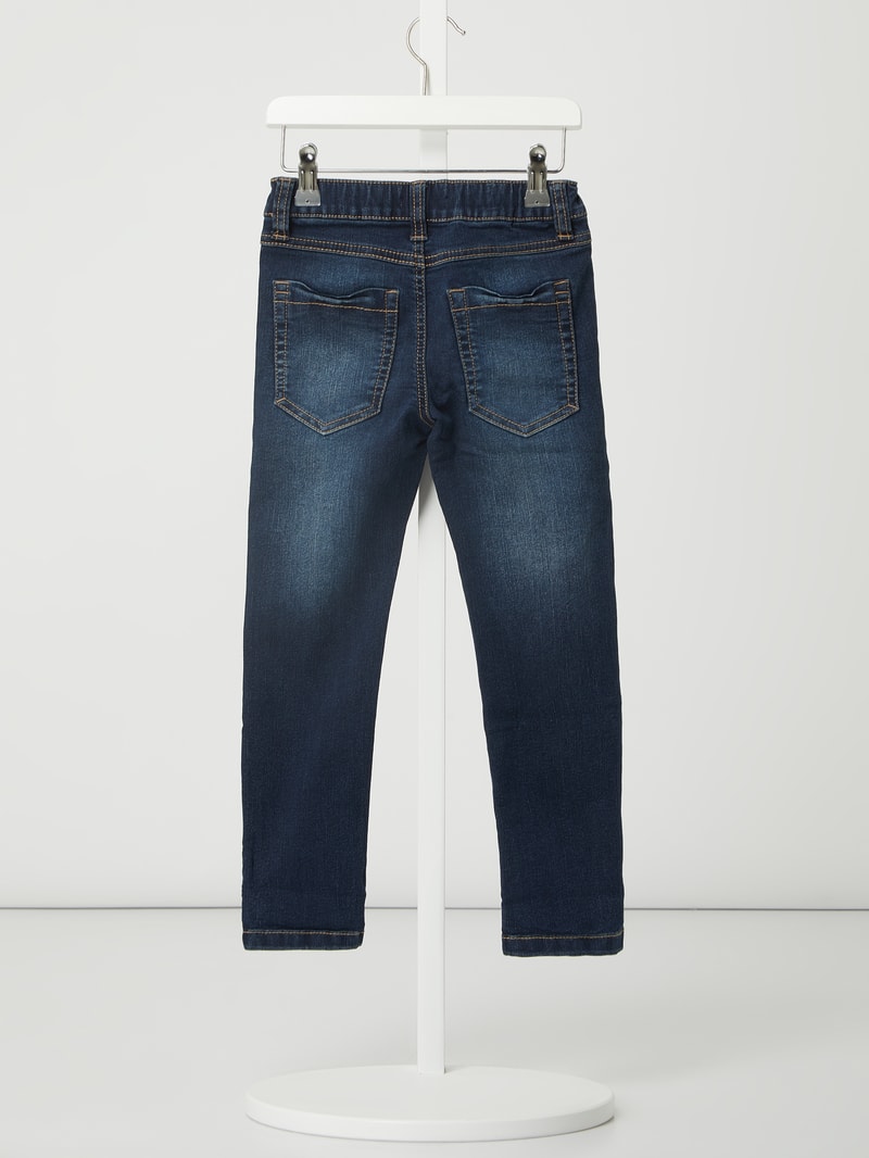 Skinny Fit Jeans mit Stretch-Anteil in jeans