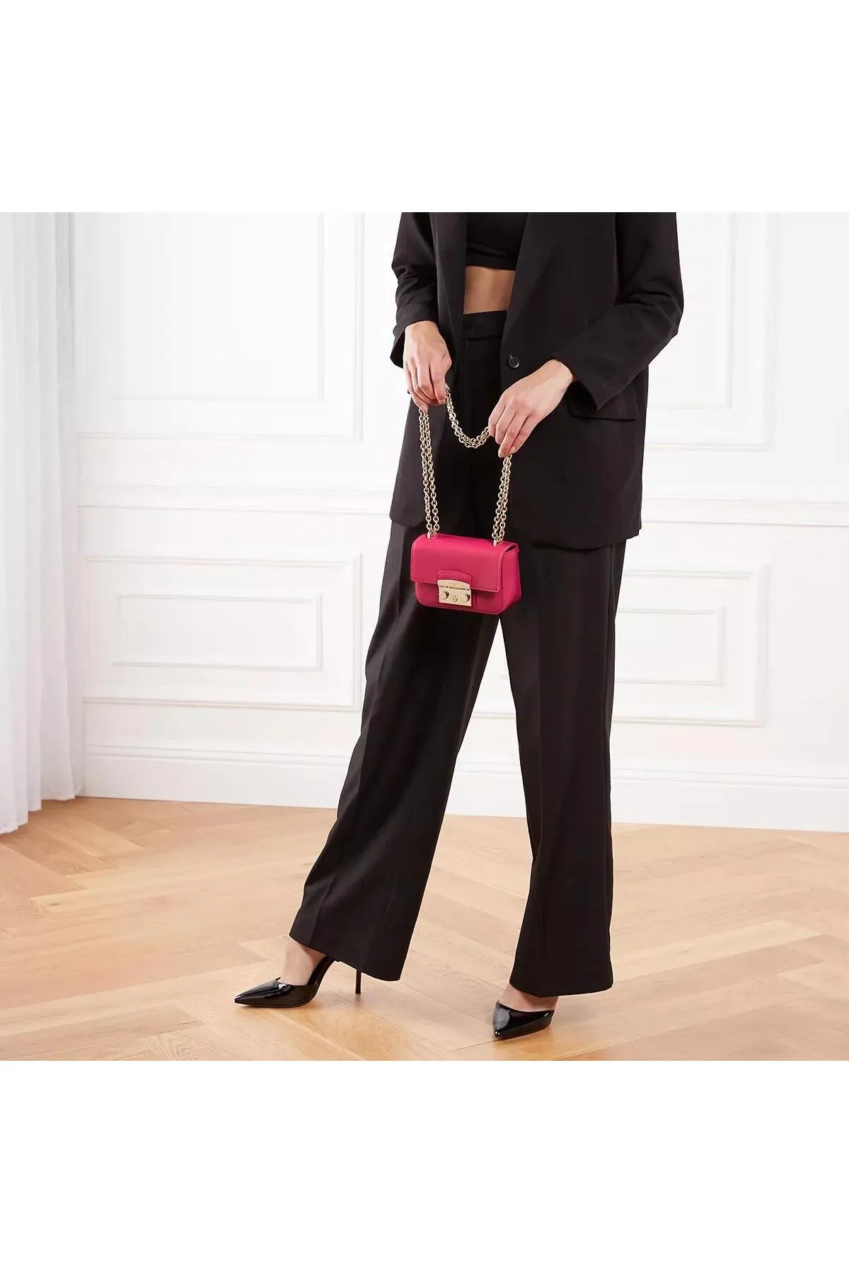 FURLA  Metropolis Mini-Umhängetasche Pop Pink