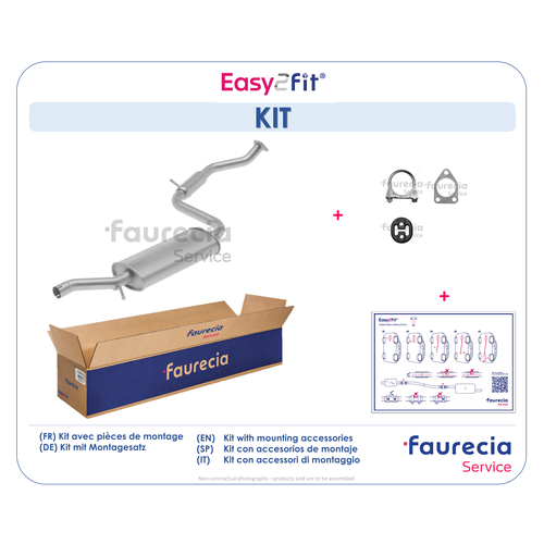 FAURECIA VORSCHALLDAEMPFER FS90312 - ATU