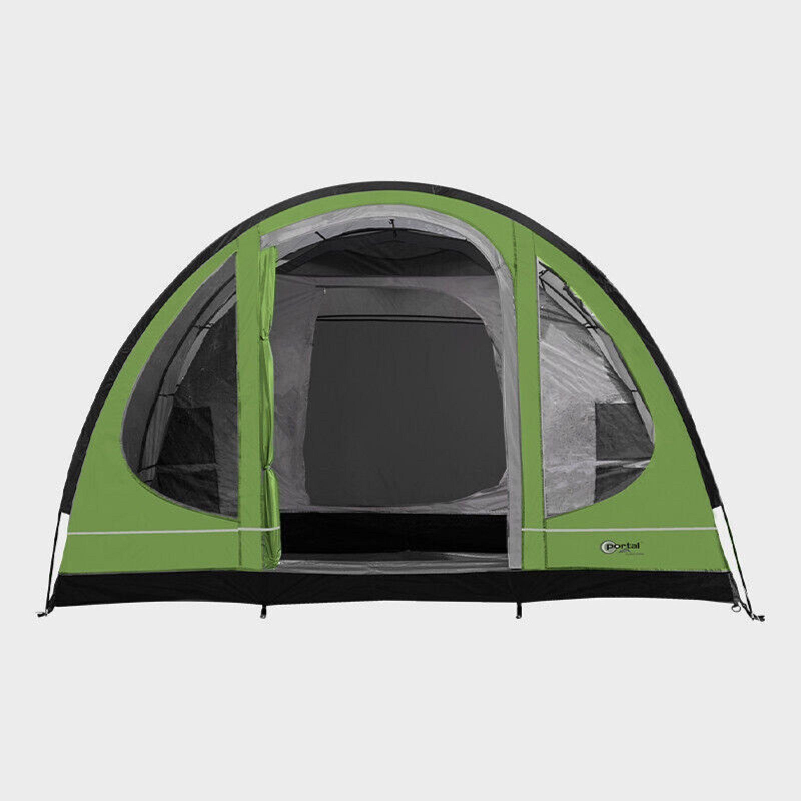 Portal Outdoor Tunnelzelt Zelt für 5 Personen wasserdicht wasserfest Familienzelt Camping Gamma, Personen: 5 (mit Transporttasche), mit Mokitonetz und Tragetasche