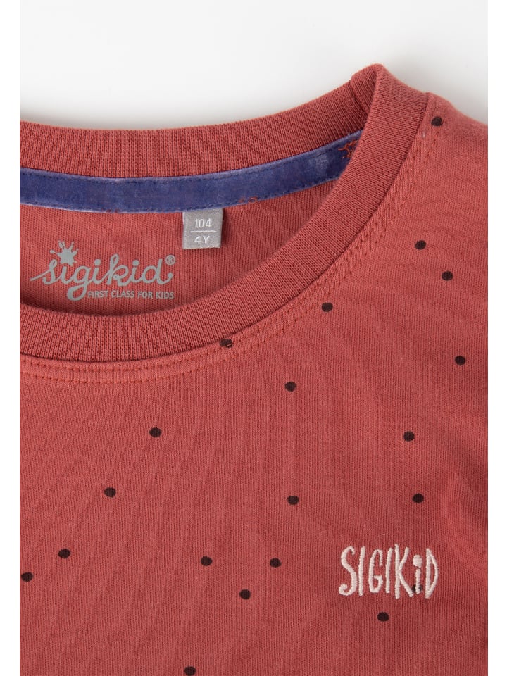 Sigikid Langarmshirt Autumn-Forest in rot günstig kaufen