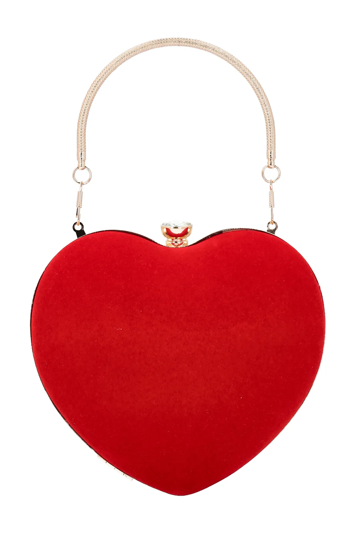 Felipa  Handtasche - Rot - Unifarben
