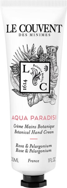 Le Couvent Maison de Parfum Les Colognes Botaniques Aqua Paradisi Handcreme