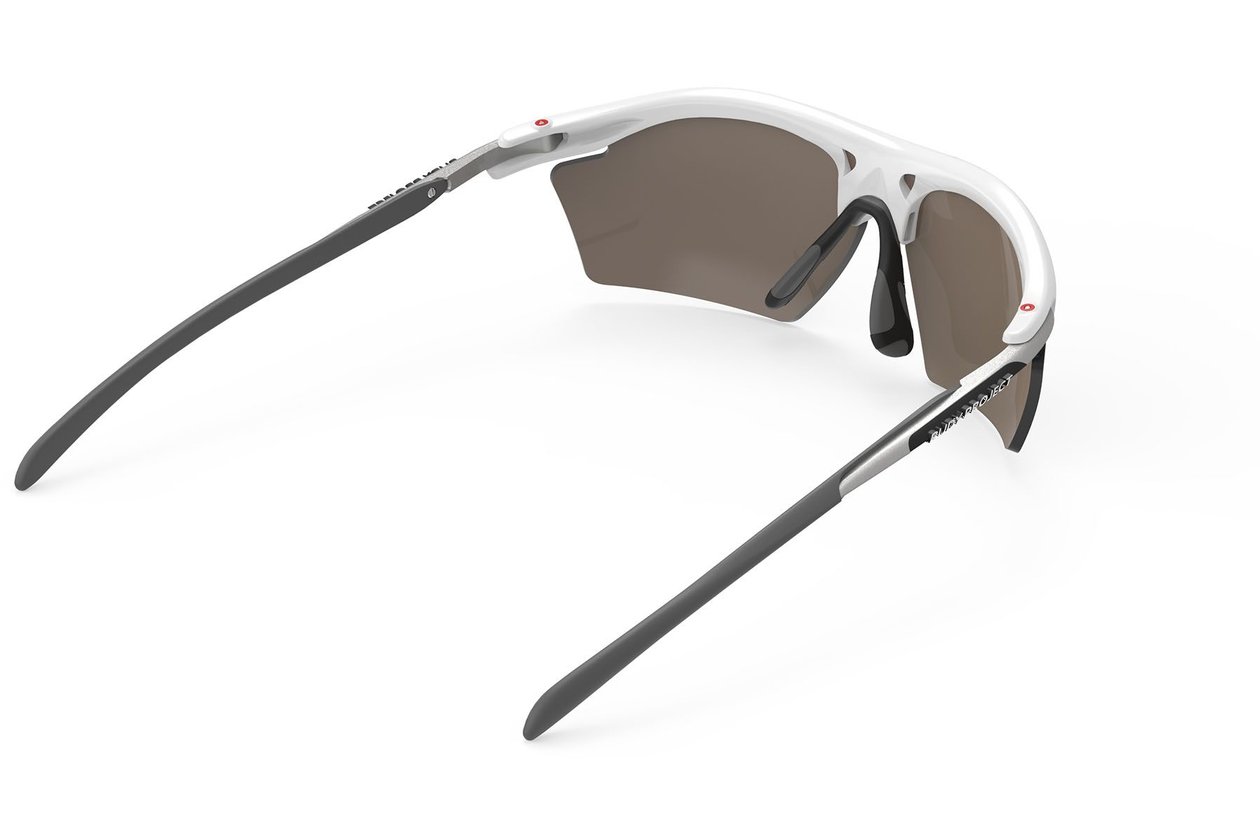Rudy Project Rydon Slim White Gloss / Multilaser Gold