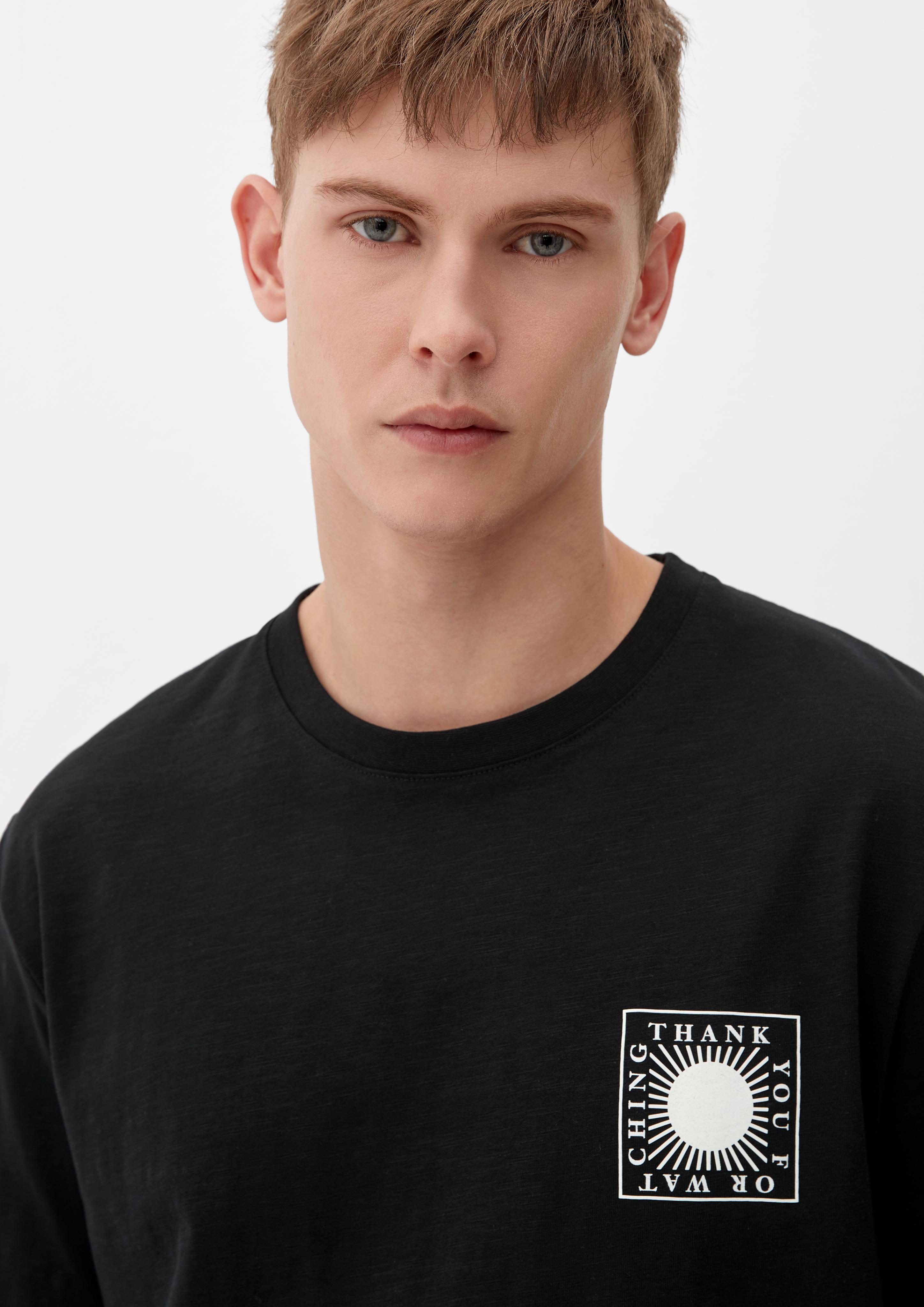 T-Shirt mit Frontprint  2129466-99D1