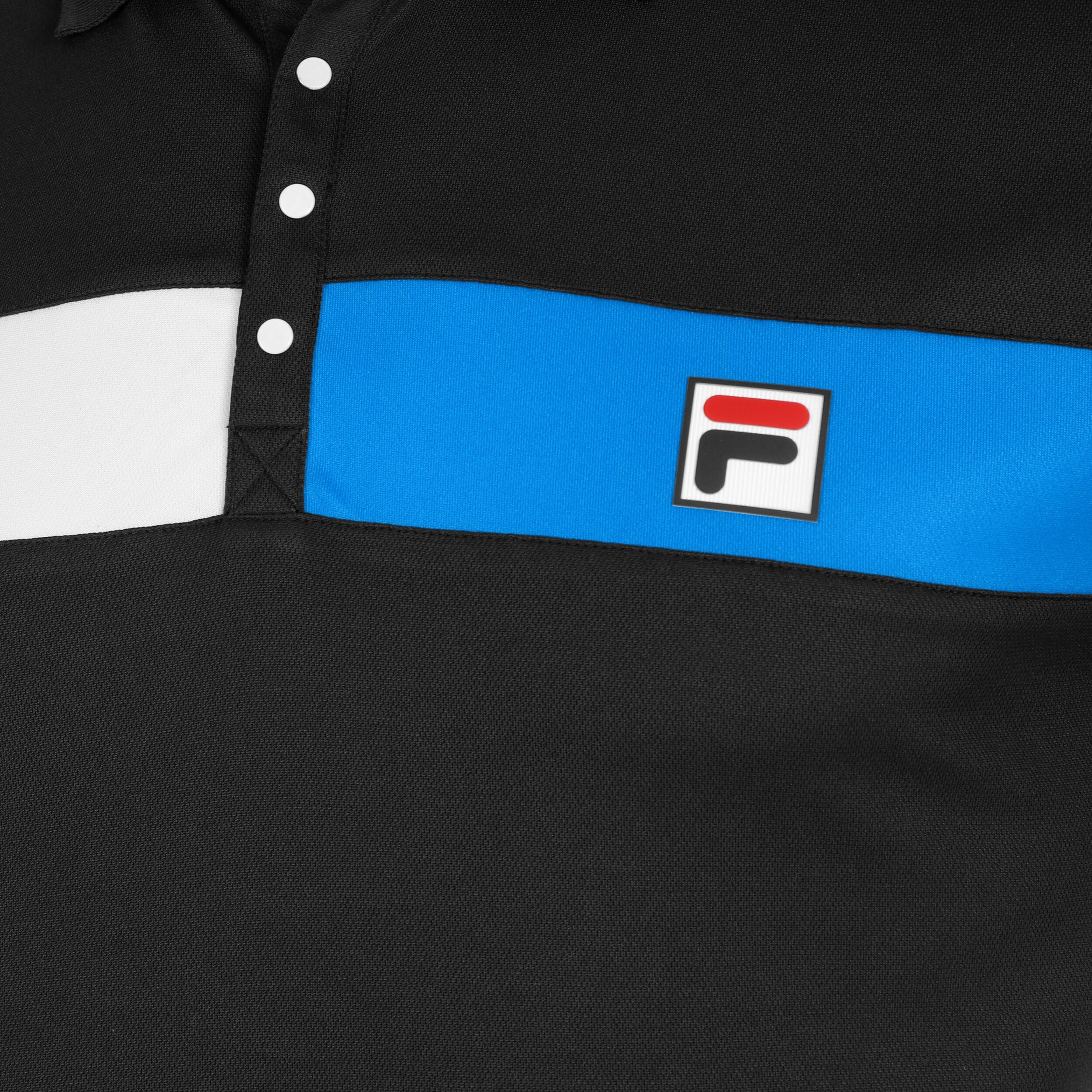 Jayden Polo Herren - Schwarz, Mehrfarbig