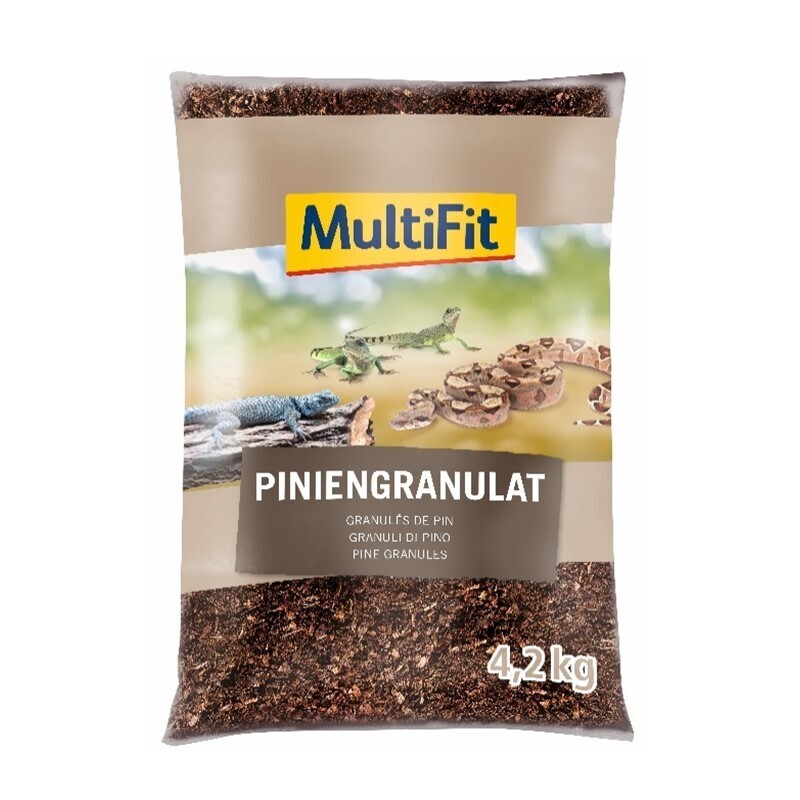 MultiFit Bodengrund MultiFit Piniengranulat 4,2 kg