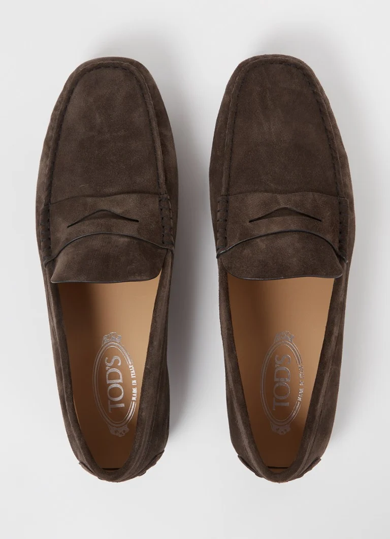Mocassim de camurça Gomma da Tod's
