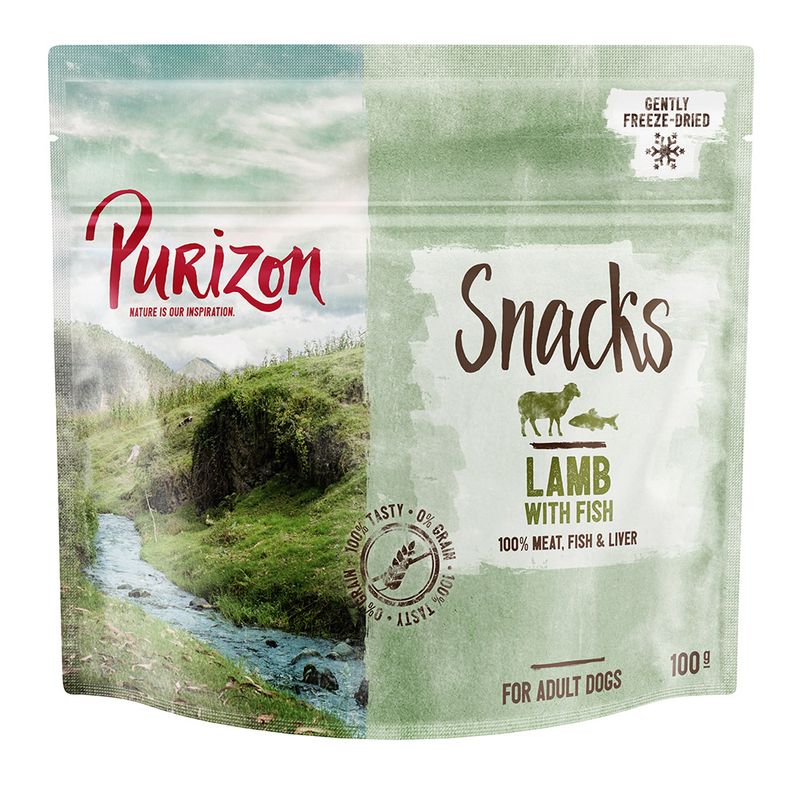 Sparpaket Purizon Hundesnack 3 x 100 g