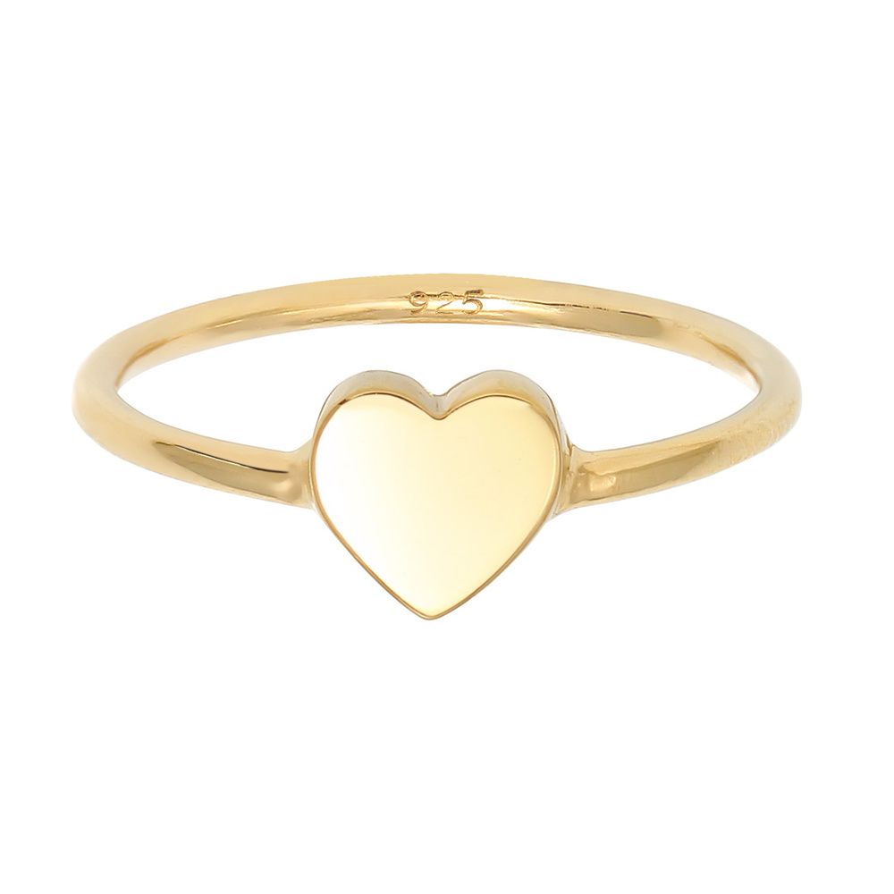 Elli Elli Bague Femme Coeur Amour Filigrane en Argent Sterling 925 Bague