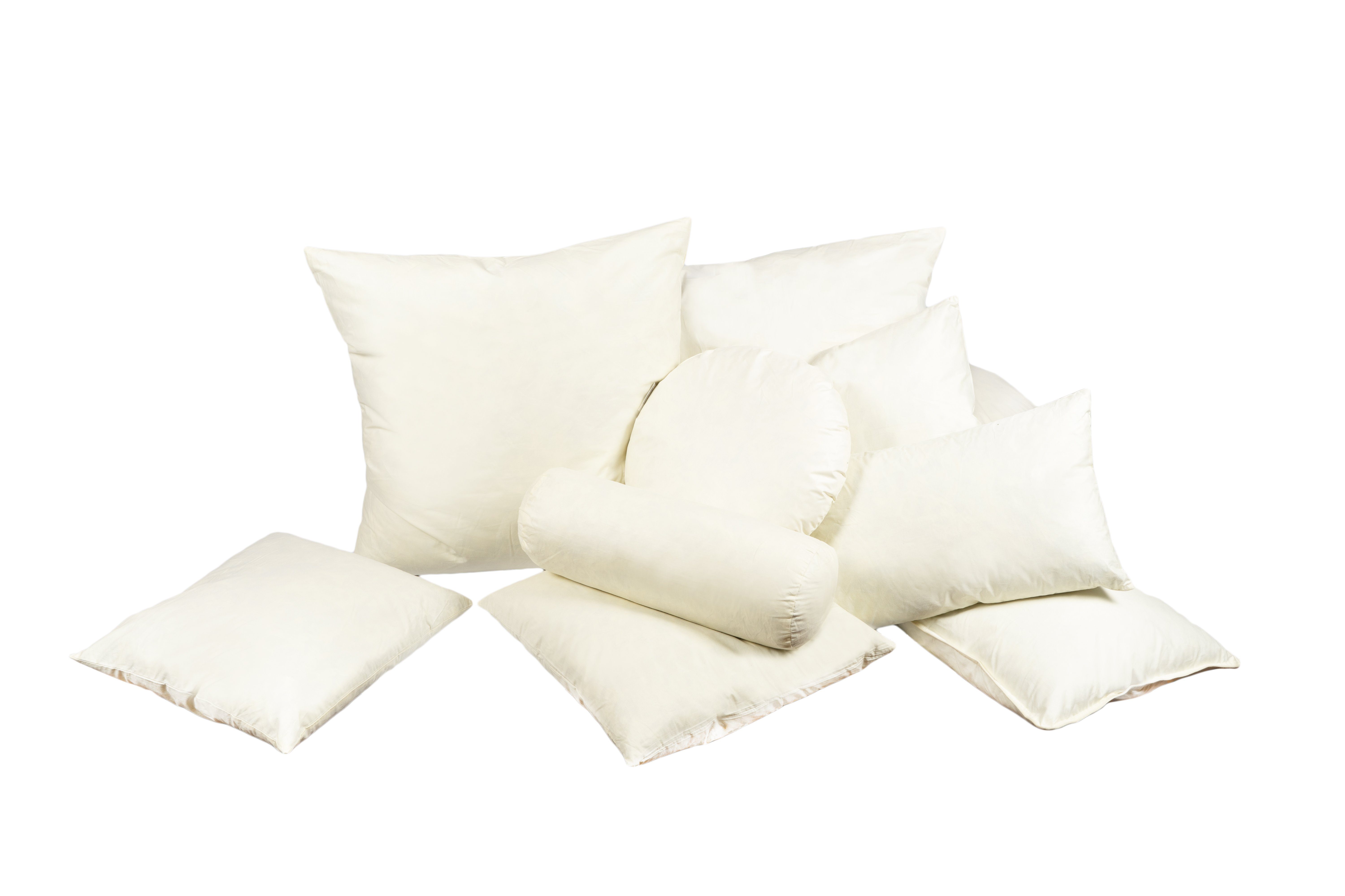 Federkissen PublikPlus, beties, Füllung: Federmischung, Seitenschläfer, Rückenschläfer, Bauchschläfer, 1-er Set, prall gefülltes Federkissen 40x40 cm (echte Federn, Mehrfüllung) vielfältige Größen und Füllmengenauswahl, waschbar traditionell gefertig