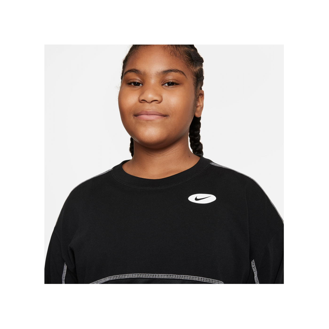 Nike Icon Clash Sweatshirt Plus Size Kids F010
