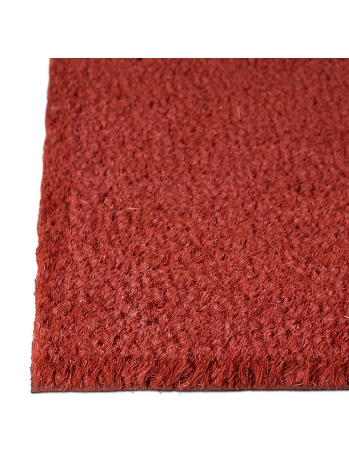 relaxdays Fußmatte Keep calm in Rot - (B)60 x (T)40 cm günstig kaufen onesize