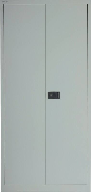 Bisley Flügeltürenschrank Universal Lichtgrau 914 x 400 x 1.806 mm