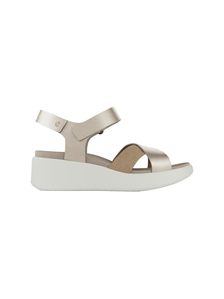 Ecco Sandalen Flowt in Golden günstig kaufen