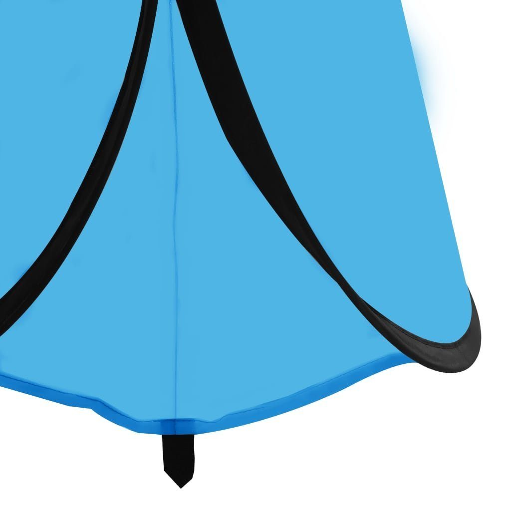 vidaXL Solardusche Pop-Up Duschzelt Blau