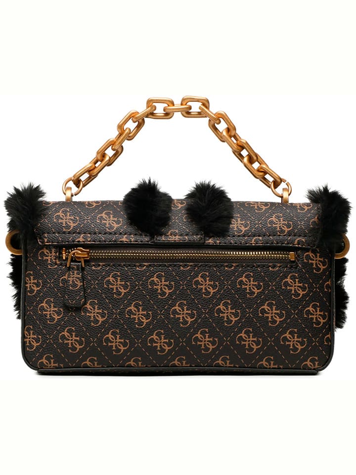 Guess Umhängetasche in Schwarz/ Beige - (B)25,5 x (H)15 x (T)4 cm günstig kaufen onesize