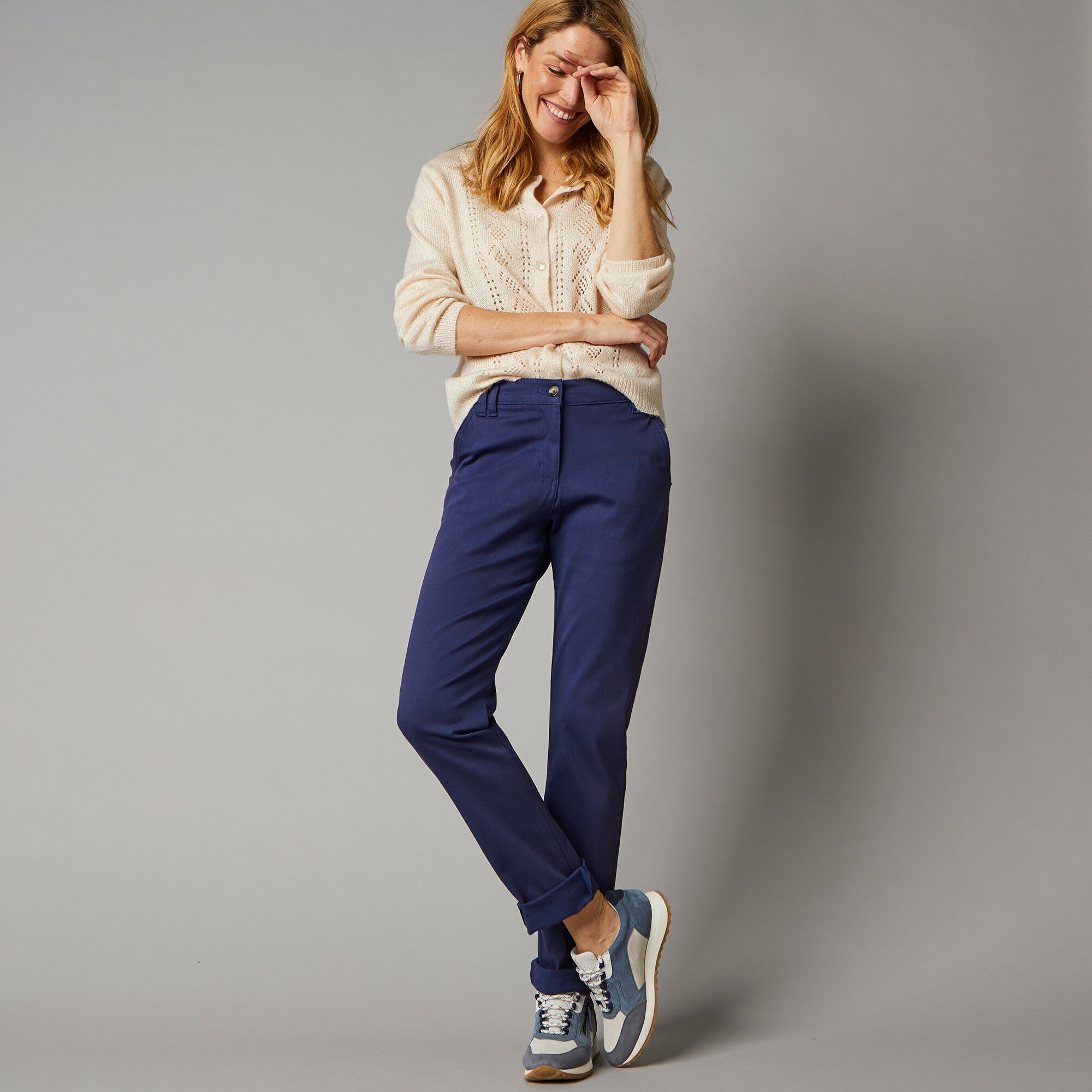 Pantalon chino stretch