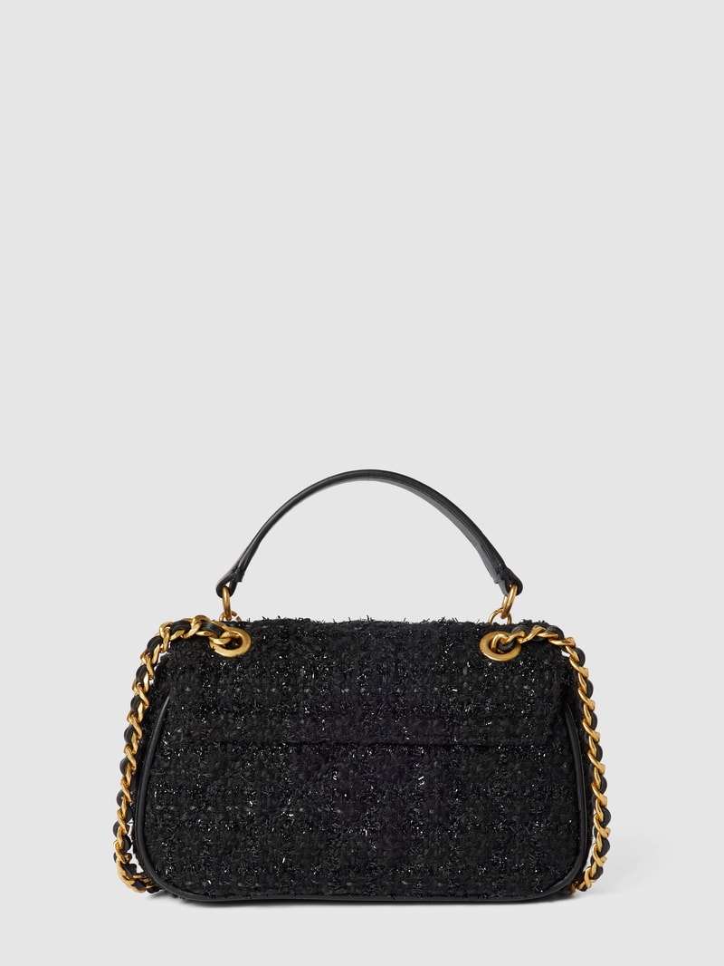 Crossbody Bag mit Strukturmuster Modell 'GIULLY' in schwarz