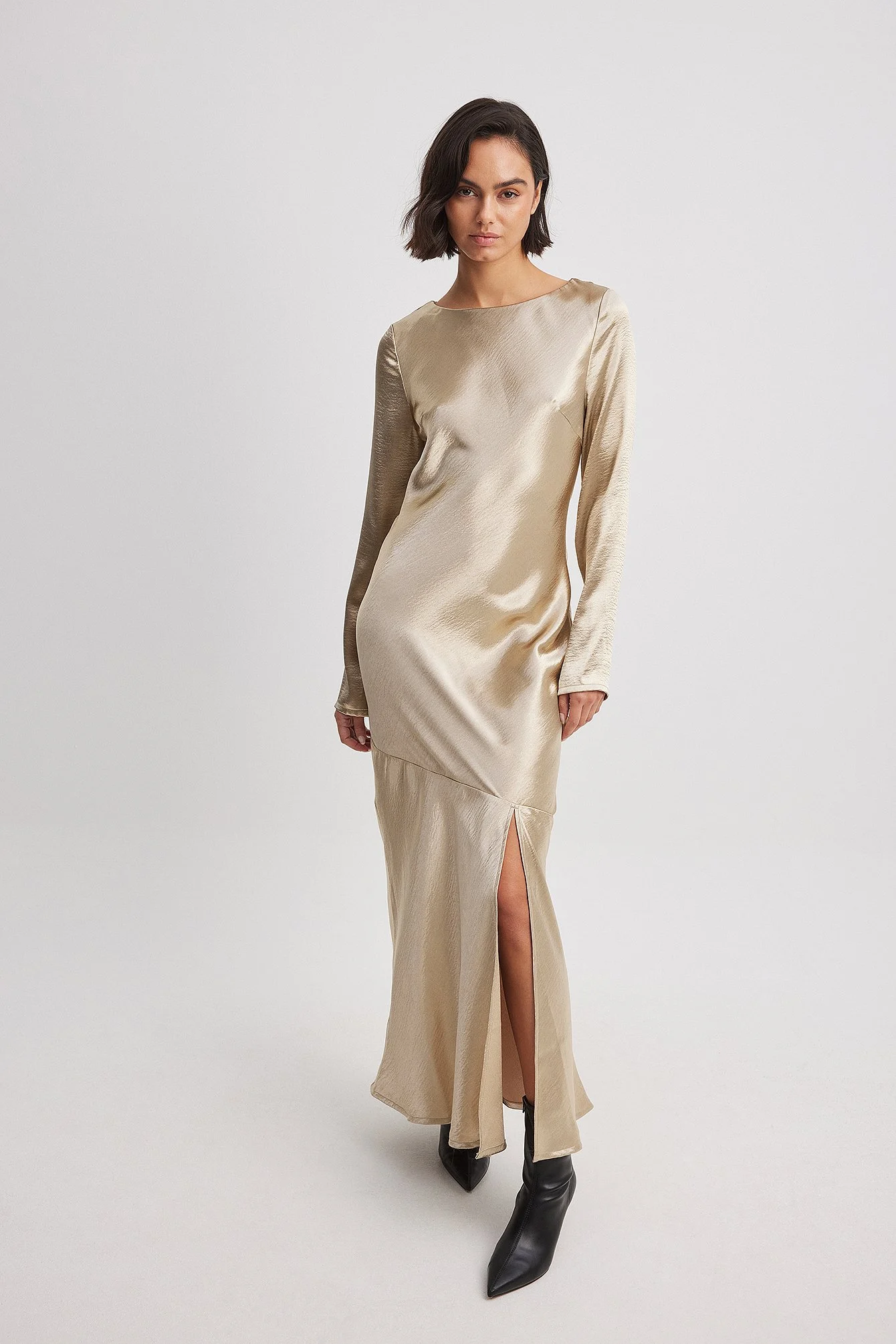 Asymmetrisches asymmetrisches Maxikleid