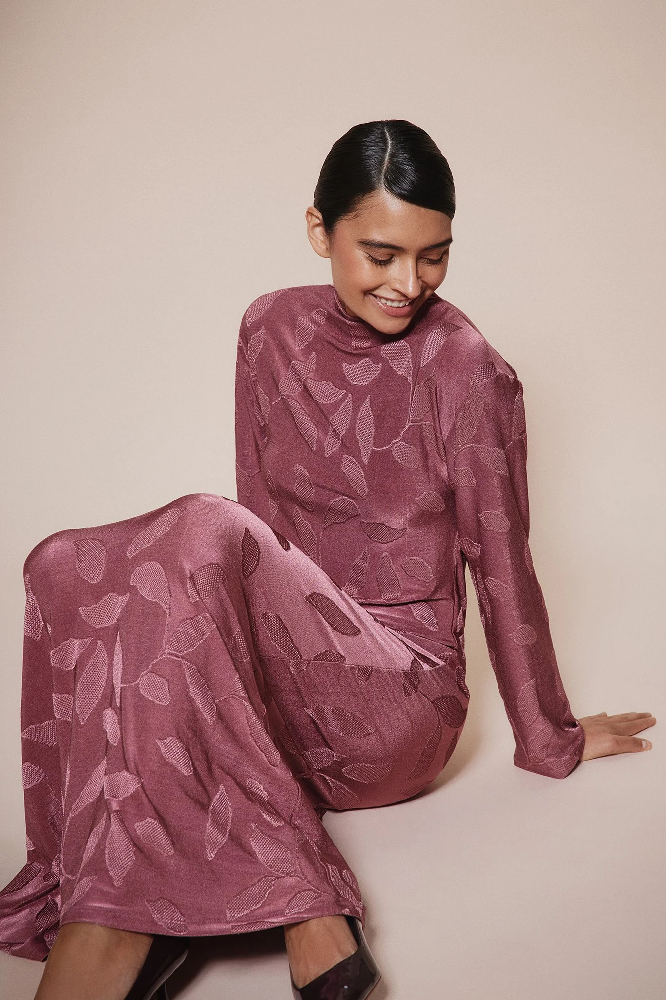 Gemustertes Kleid