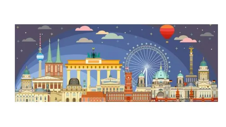 Ravensburger Puzzle - Nachts in Berlin, 1000 Teile
