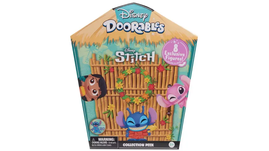 Just Play -  Doorables - Lilo & Stitch - Stitch - Collection Peek - Set